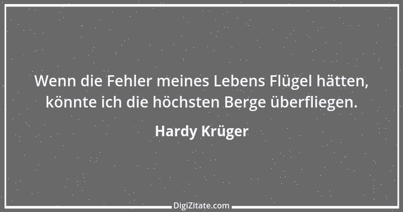 Zitat von Hardy Krüger 1