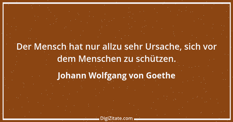 Zitat von Johann Wolfgang von Goethe 1254