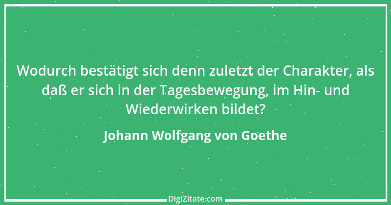 Zitat von Johann Wolfgang von Goethe 4254