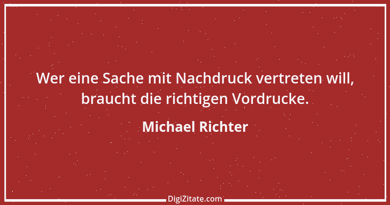 Zitat von Michael Richter 111