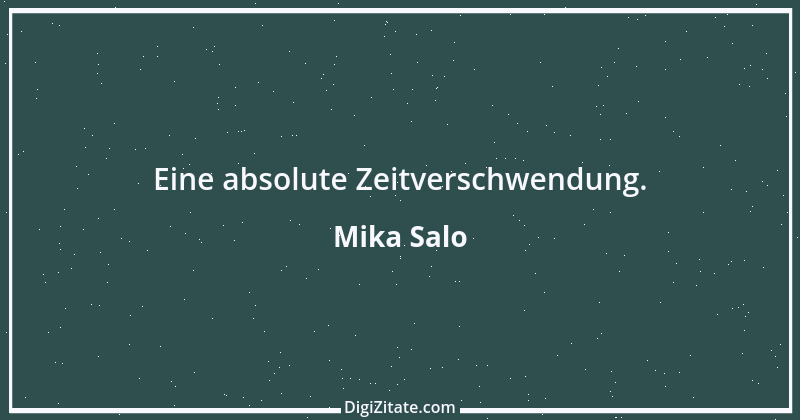 Zitat von Mika Salo 2