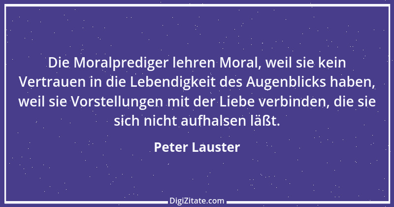 Zitat von Peter Lauster 78