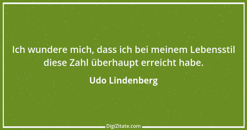 Zitat von Udo Lindenberg 12