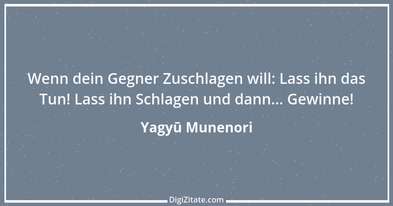 Zitat von Yagyū Munenori 3