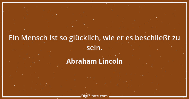 Zitat von Abraham Lincoln 109