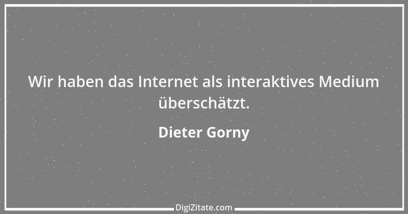 Zitat von Dieter Gorny 2