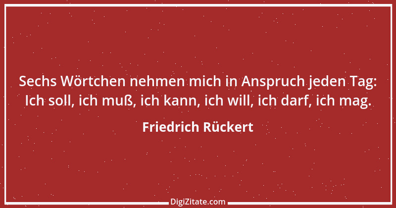 Zitat von Friedrich Rückert 224