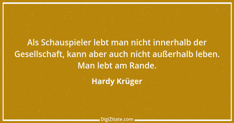 Zitat von Hardy Krüger 2