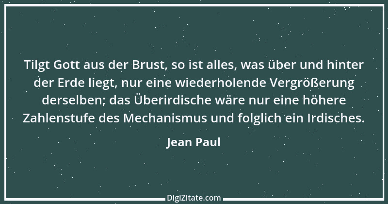 Zitat von Jean Paul 1400