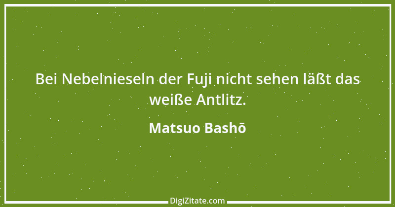 Zitat von Matsuo Bashō 15