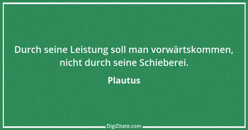 Zitat von Plautus 61