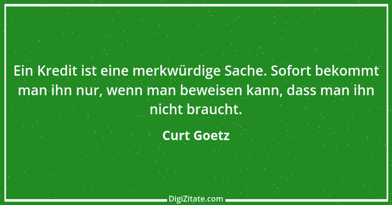 Zitat von Curt Goetz 111