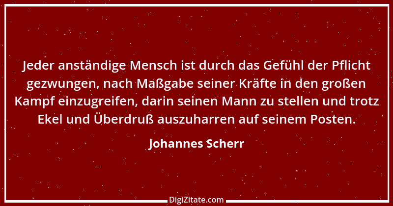 Zitat von Johannes Scherr 25