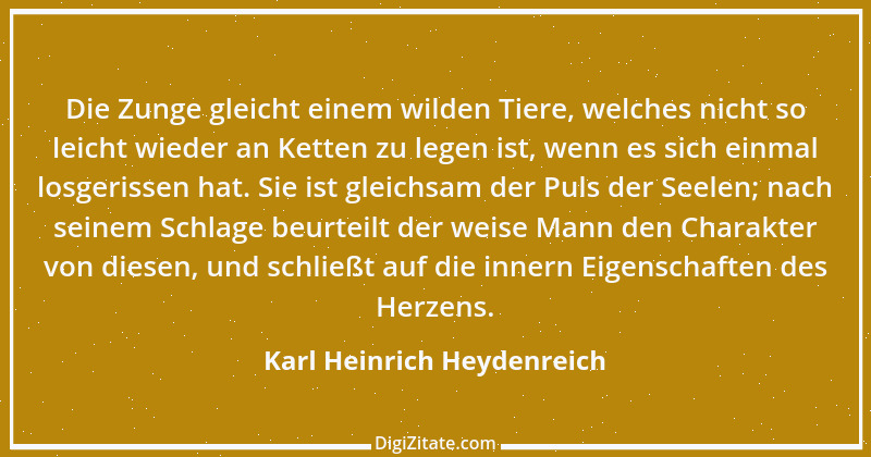 Zitat von Karl Heinrich Heydenreich 3