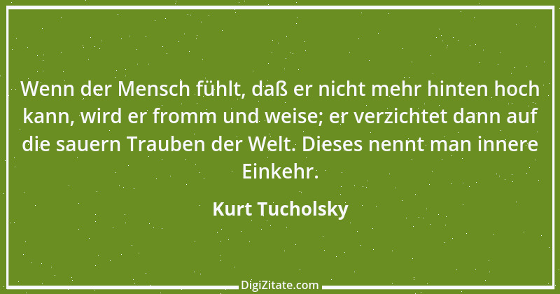 Zitat von Kurt Tucholsky 320