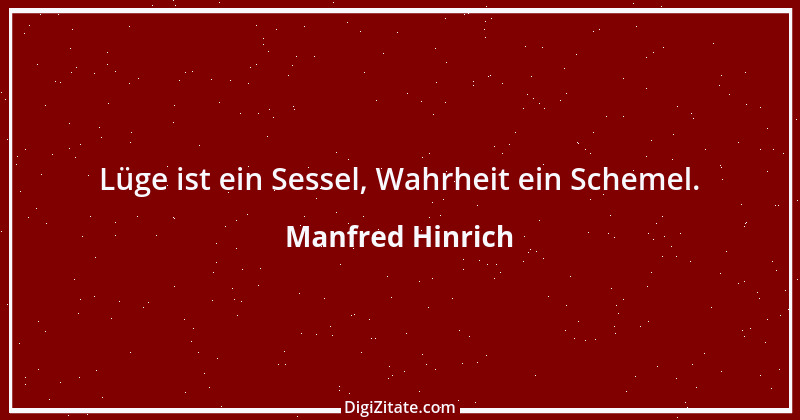 Zitat von Manfred Hinrich 1953