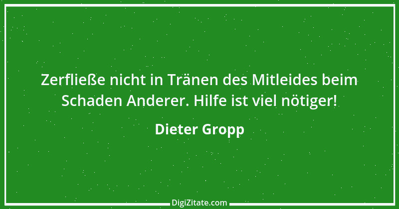 Zitat von Dieter Gropp 1