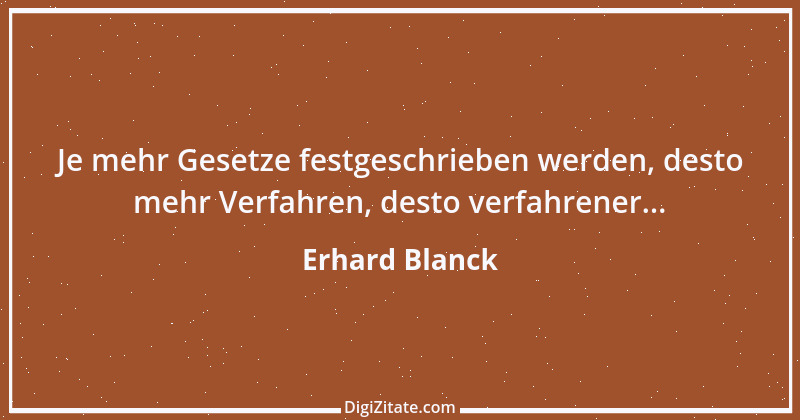 Zitat von Erhard Blanck 1811