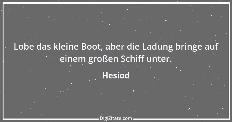 Zitat von Hesiod 42