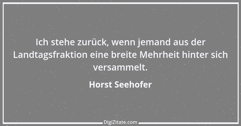 Zitat von Horst Seehofer 26