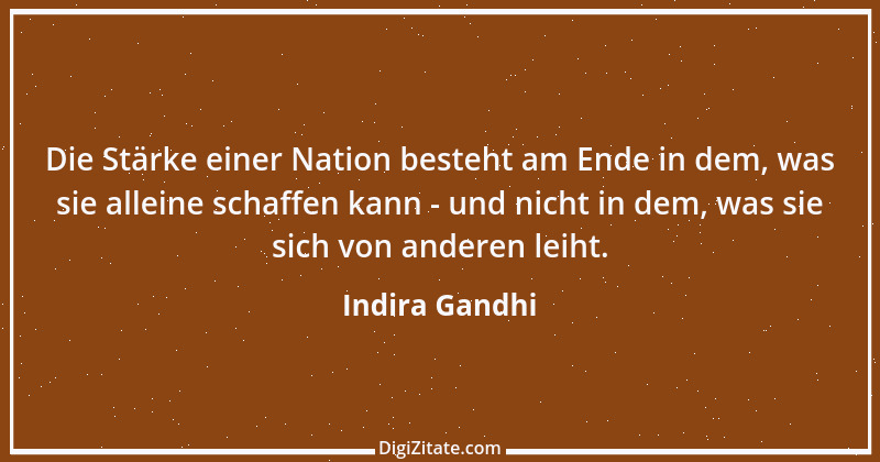 Zitat von Indira Gandhi 3