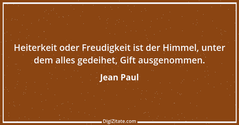 Zitat von Jean Paul 401