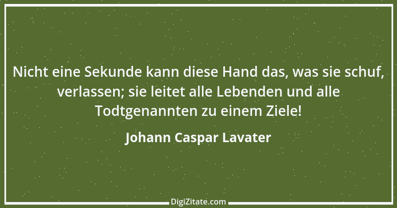 Zitat von Johann Caspar Lavater 226