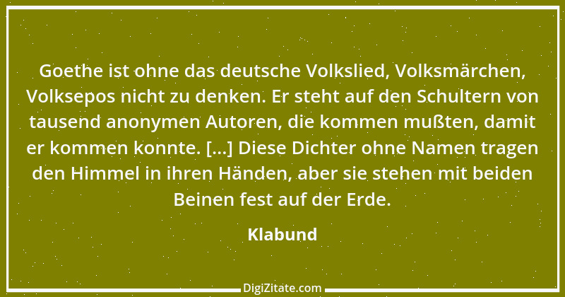 Zitat von Klabund 23