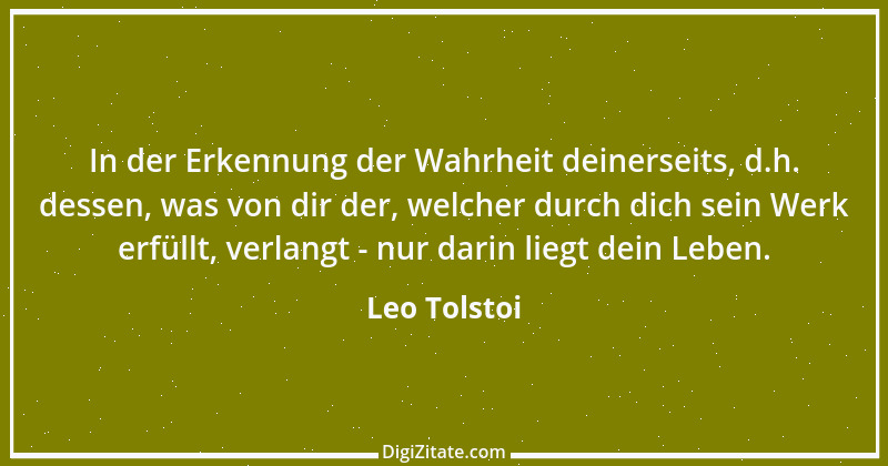 Zitat von Leo Tolstoi 365