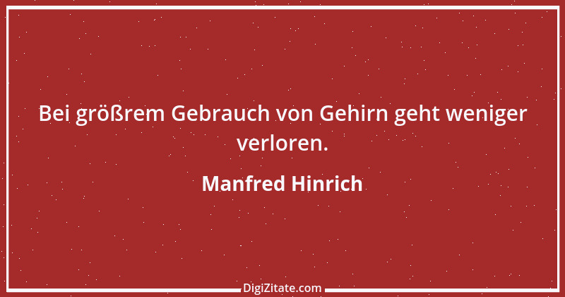 Zitat von Manfred Hinrich 3430