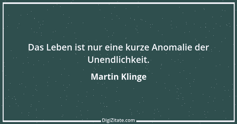 Zitat von Martin Klinge 1