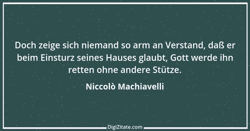 Zitat von Niccolò Machiavelli 116