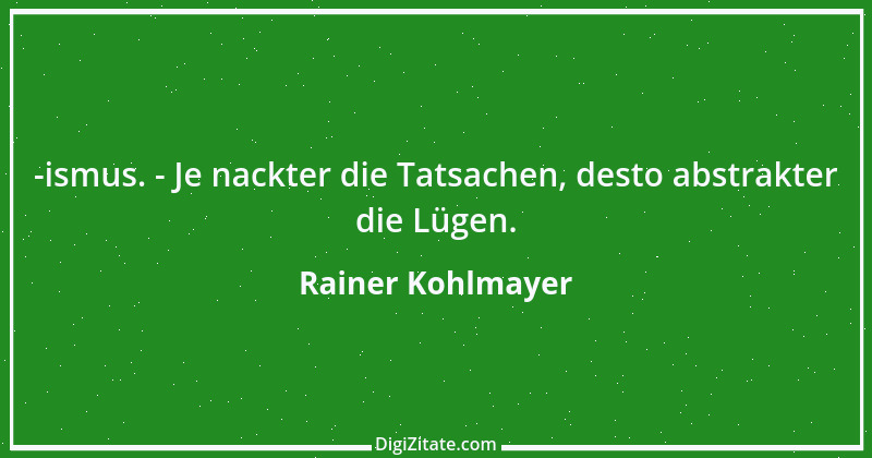 Zitat von Rainer Kohlmayer 96