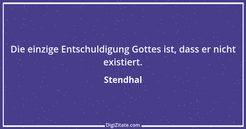 Zitat von Stendhal 226