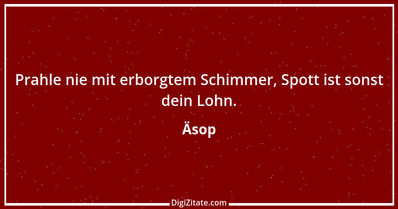 Zitat von Äsop 52