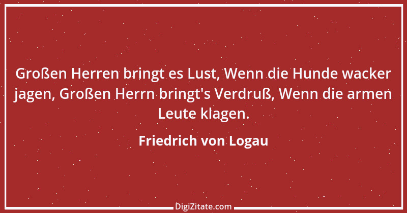 Zitat von Friedrich von Logau 12