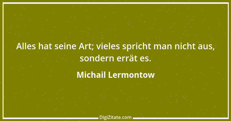 Zitat von Michail Lermontow 4