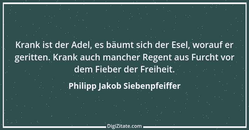 Zitat von Philipp Jakob Siebenpfeiffer 1