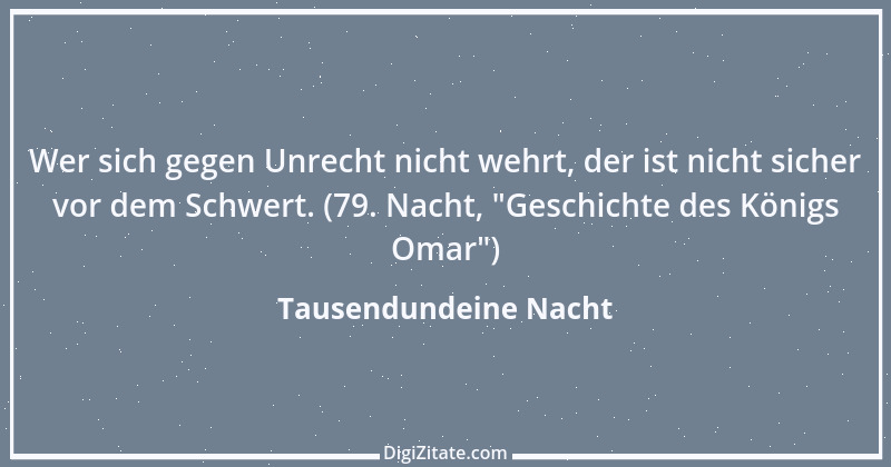 Zitat von Tausendundeine Nacht 28