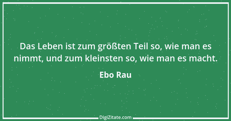 Zitat von Ebo Rau 11