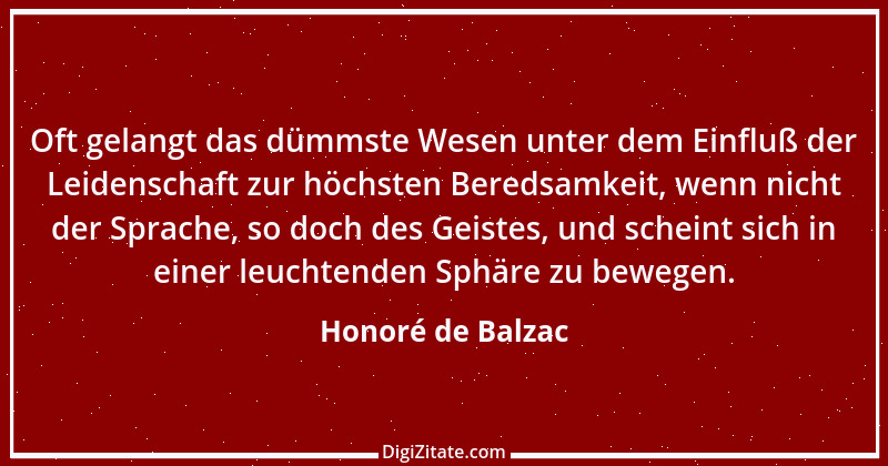 Zitat von Honoré de Balzac 387