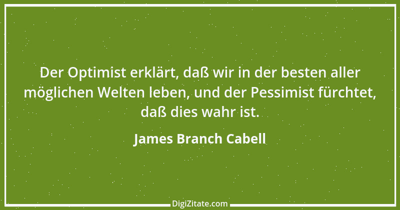 Zitat von James Branch Cabell 4