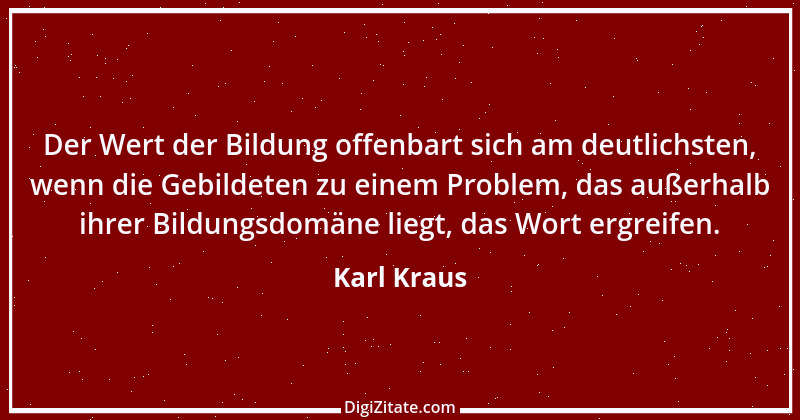 Zitat von Karl Kraus 17