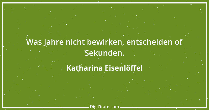 Zitat von Katharina Eisenlöffel 127