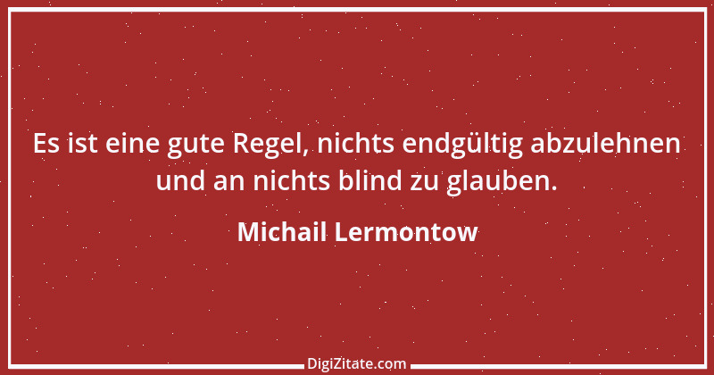 Zitat von Michail Lermontow 5