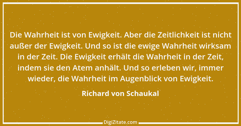 Zitat von Richard von Schaukal 5