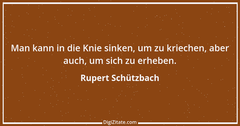 Zitat von Rupert Schützbach 161