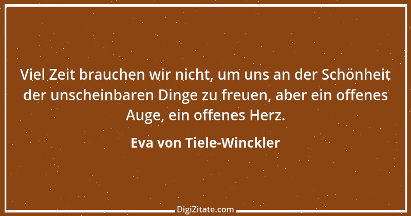 Zitat von Eva von Tiele-Winckler 13