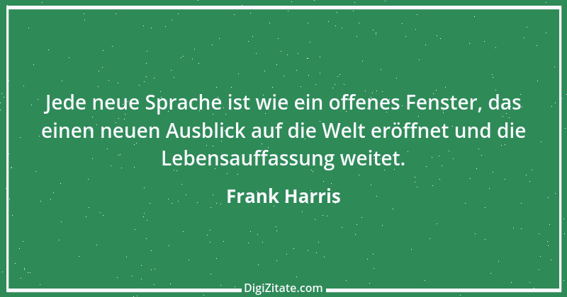 Zitat von Frank Harris 1