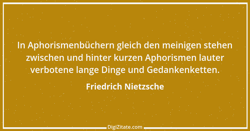 Zitat von Friedrich Nietzsche 1196